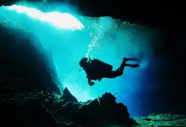 Explorando cenotes